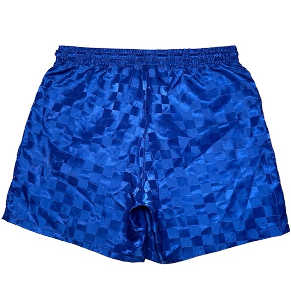 Blue Checkered Shorts - Picture 2 of 3